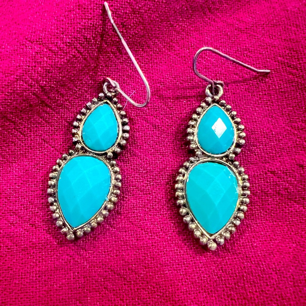 Vintage turquoise earrings